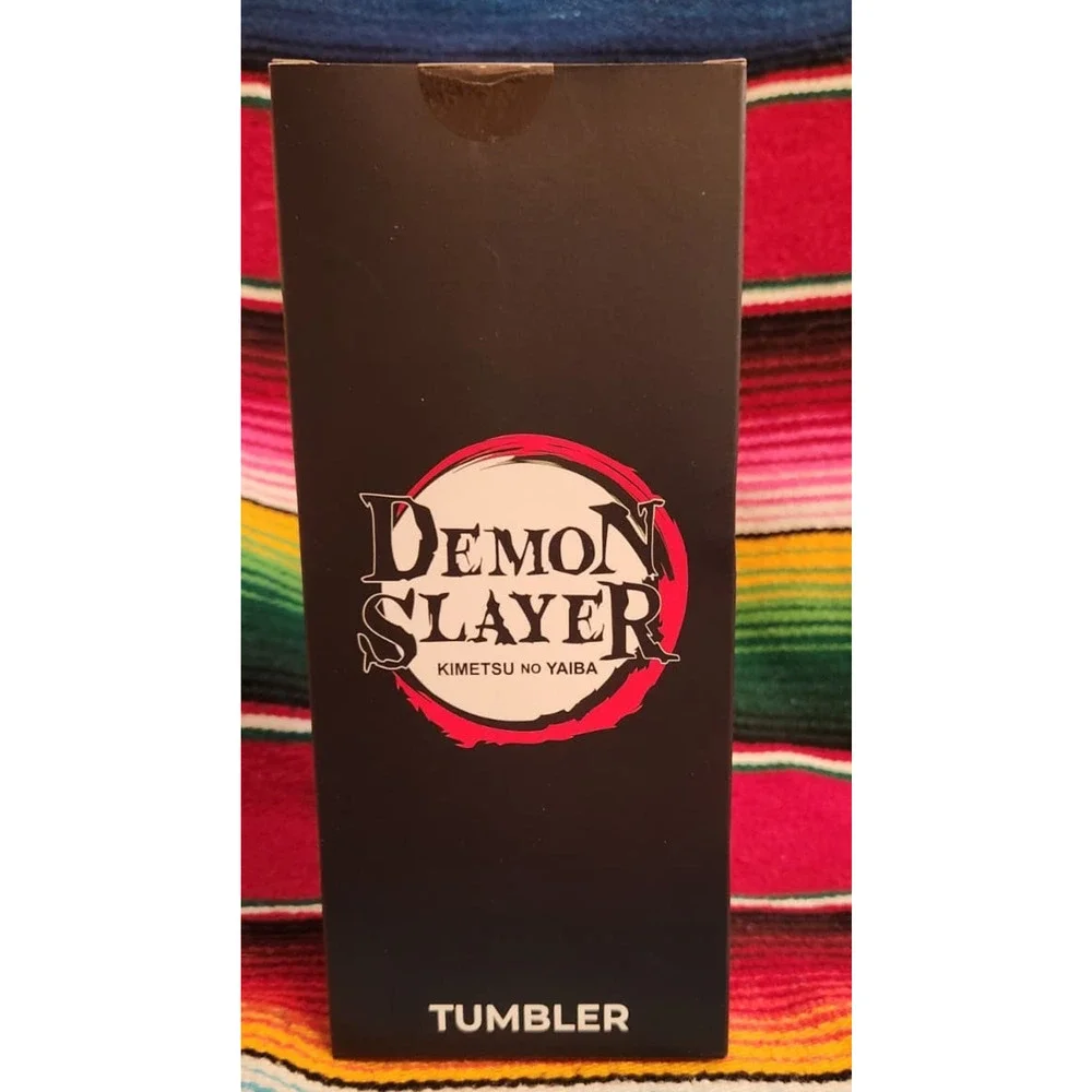 Demon Slayer goodie box, Crossbody, tumbler, standee, blanket, beanie